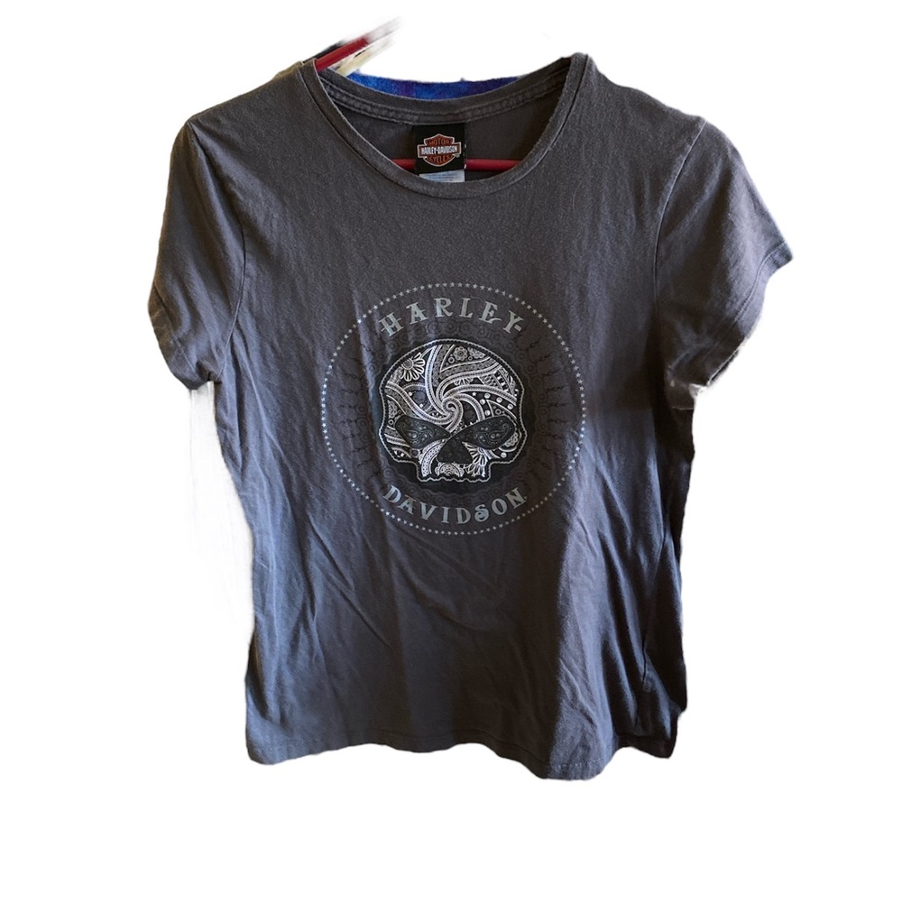 Harley Davidson, Ladies Large, Gray
